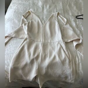 Aritzia romper in white